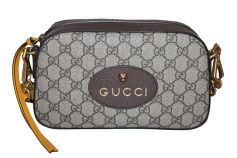 black gucci bum bag gg supreme|Gucci neo vintage bag.